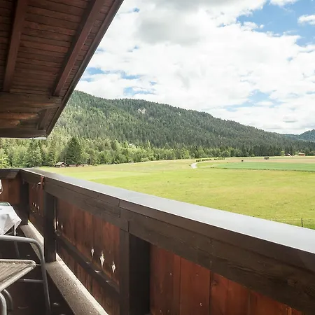 Appartement Haus Bergesblick à Leutasch Extérieur photo
