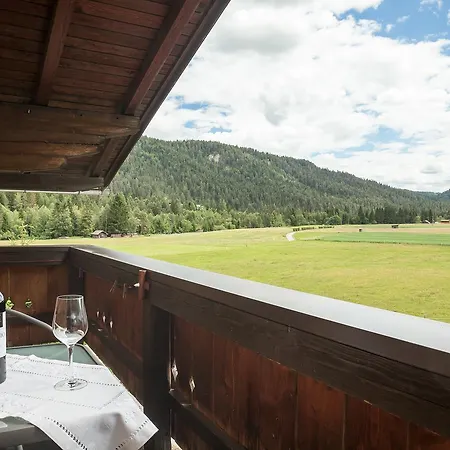 Appartement Haus Bergesblick à Leutasch Extérieur photo